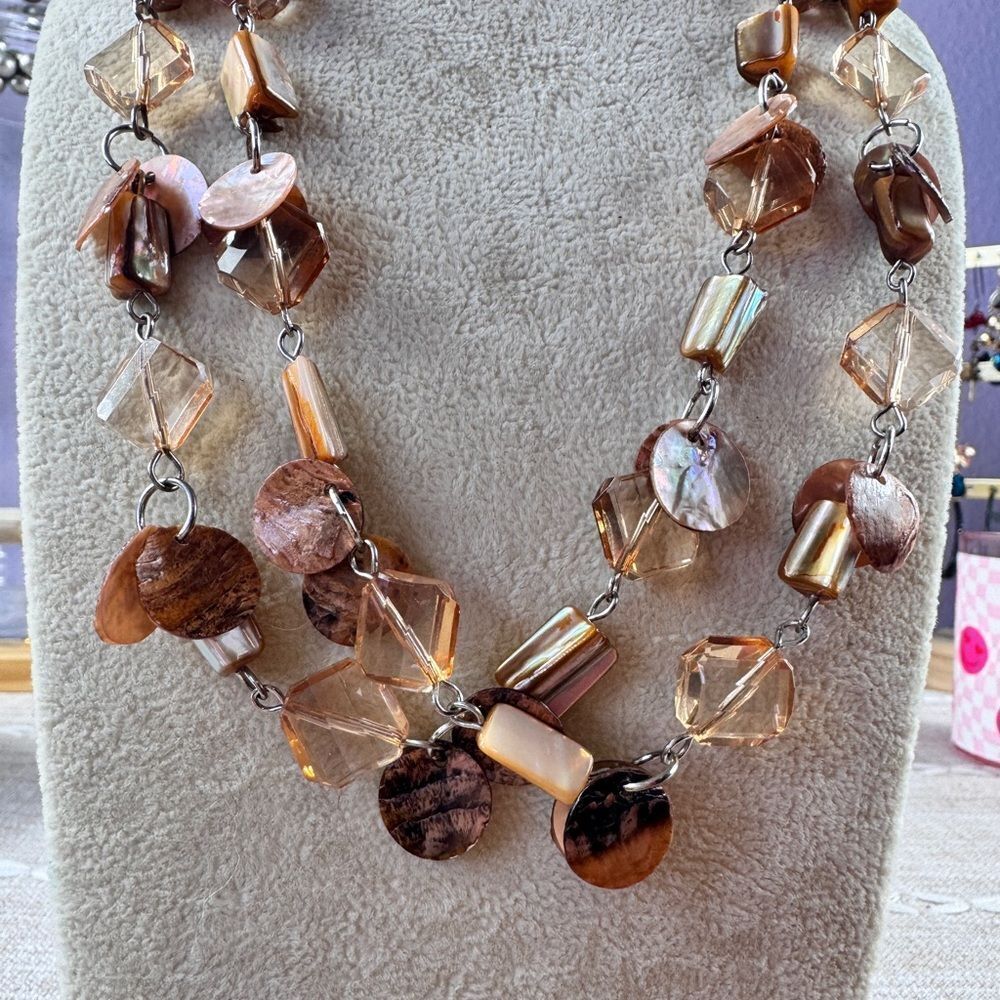 Abalone & Shell Necklace - Picture 11 of 11